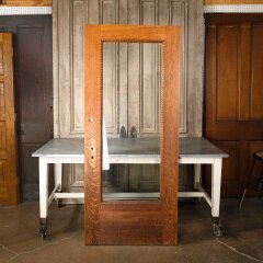 #55168 - 34x79&nbsp;Antique&nbsp;Oak&nbsp;Full&nbsp;View&nbsp;Entry&nbsp;Door&nbsp;image