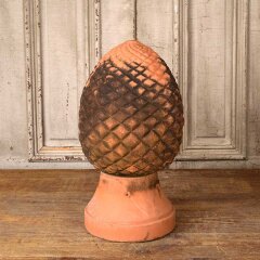 #55849 - 10x18&nbsp;Terra&nbsp;Cotta&nbsp;Pineapple&nbsp;Garden&nbsp;Ornament&nbsp;image