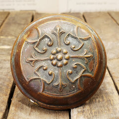 #7879 - Antique&nbsp;Russell&nbsp;&&nbsp;Erwin&nbsp;Single&nbsp;Brass&nbsp;Doorknob&nbsp;image