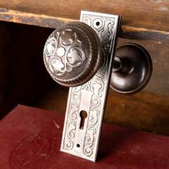 #8084 - Antique&nbsp;Russell&nbsp;&&nbsp;Erwin&nbsp;Door&nbsp;Hardware&nbsp;Set&nbsp;image