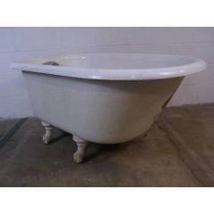#8877 - 30x48&nbsp;Antique&nbsp;Cast&nbsp;Iron&nbsp;Clawfoot&nbsp;Bathtub&nbsp;image
