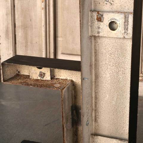 #11105 Art Deco Metal Building Sign Letter "E" image 7