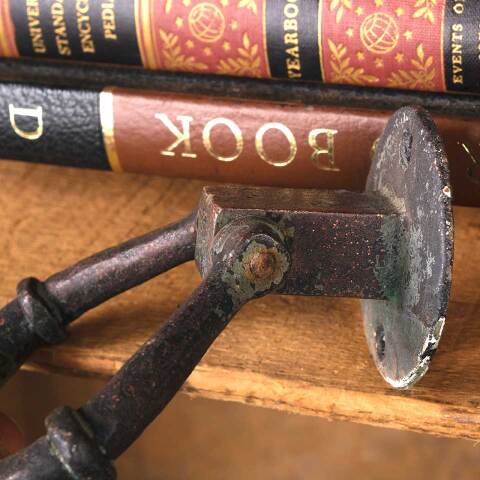 #11461 Antique Solid Brass Door Knocker Hardware image 6