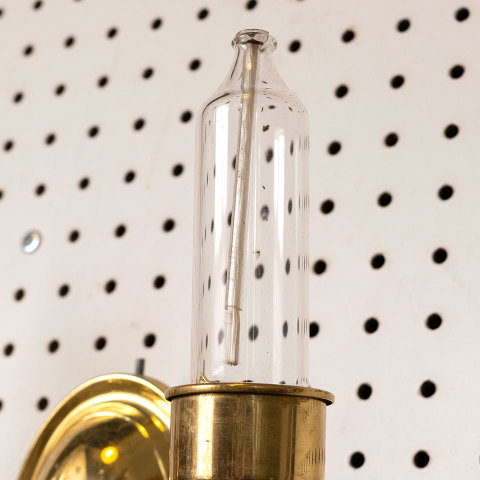 #11518 Brass Oil Candle Wall Sconces image 7