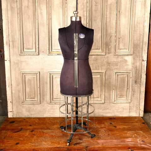 #13194 Antique Acme Collapsible Dress Form Size B image 2