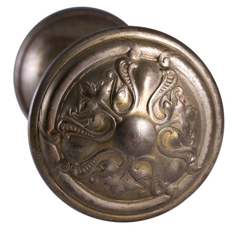 #13477 Antique Reading Crofton Doorknobs image 3