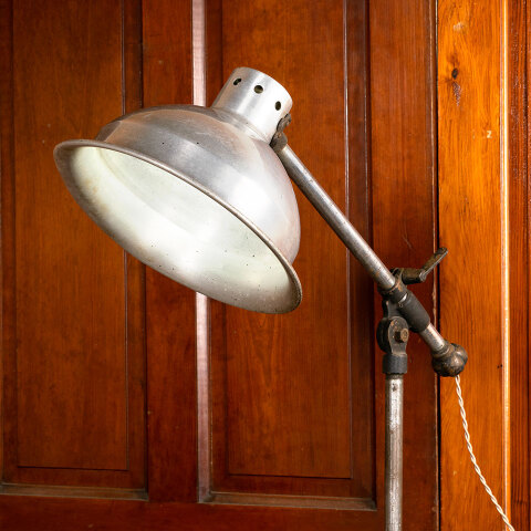 #13994 Vintage Industrial Medical Floor Lamp image 3