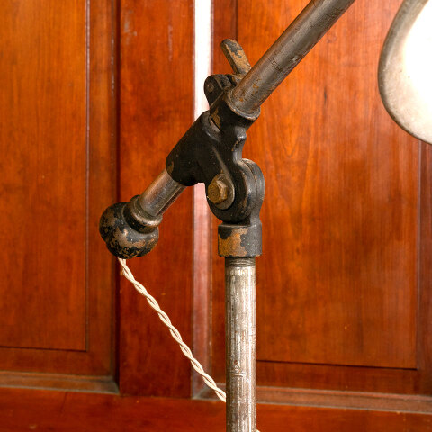 #13994 Vintage Industrial Medical Floor Lamp image 6