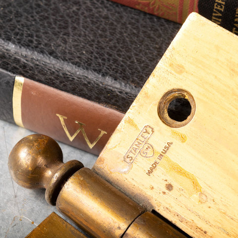 #14346 Antique Stanley Sweetheart Ball Bearing Door Hinge image 5