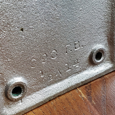 #14366 Antique Sargent Push Plate image 4