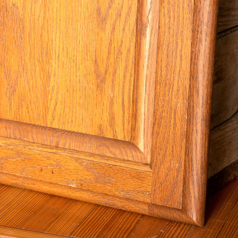 #14450 Salvaged Oak Cabinet Door image 3