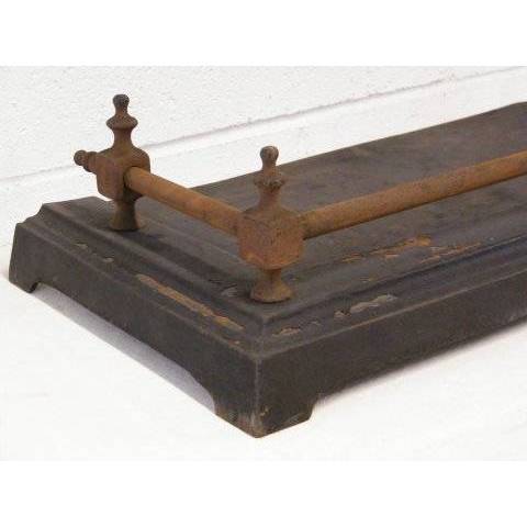 #14601 Cast Iron Fireplace Fender image 3
