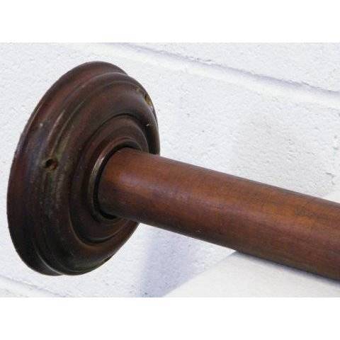 #14718 Victorian Walnut Curtain Rod image 2