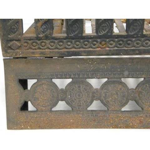 #14767 Ornate Fire Basket & Ember Screen image 4