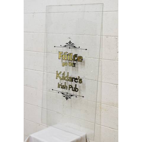 #15291 KILDARE'S Glass Door Panel image 4