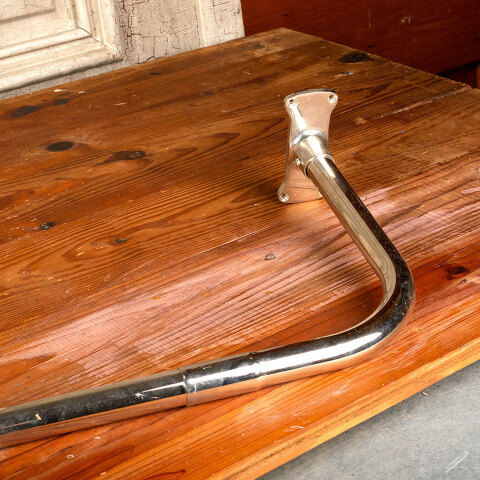 #15341 Chrome Shower Curtain / Drapery Rod image 2