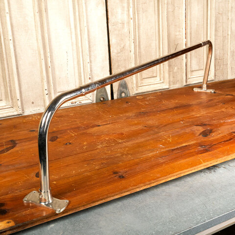 #15341 Chrome Shower Curtain / Drapery Rod image 4