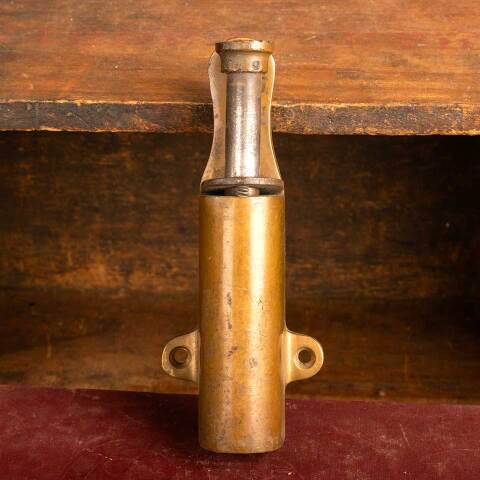 #15591 Antique Brass Doorstop Door Hardware image 5