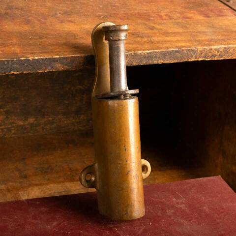 #15591 Antique Brass Doorstop Door Hardware image 6