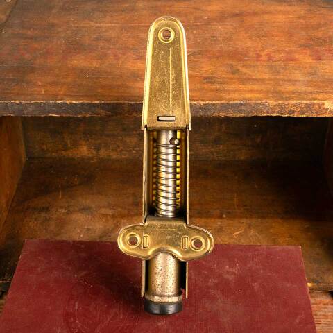 #15592 Antique Brass Doorstop Door Hardware image 7