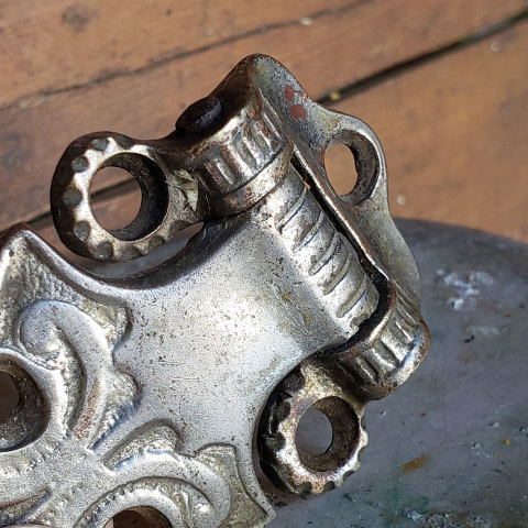 #15832 Antique Ice Box Door Hinge image 5