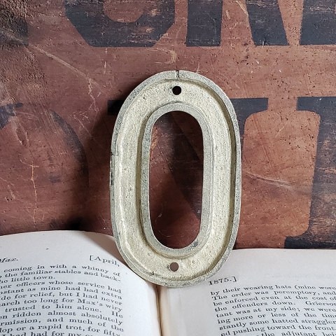 #16465 Solid Brass Number or Letter image 3