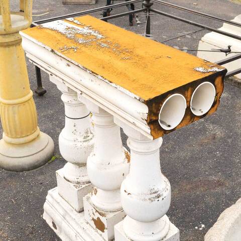 #17772 Salvaged Exterior Fypon Balustrade Railing image 2