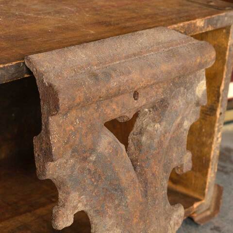 #17796 Salvaged Cast Iron Architectural Ornament image 4