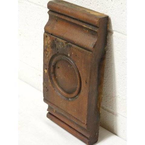 #18801 Wood Rosette Trim Block image 2