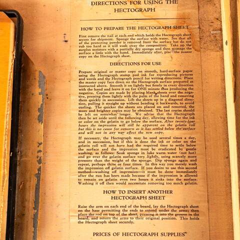 #18830 Vintage Classroom Printing Stamp Kit image 6