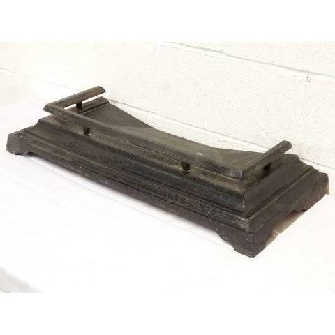 #19315 Cast Iron Fireplace Fender image 2