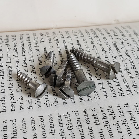 #37647 Antique Corbin St. John's Doorknob Set image 8