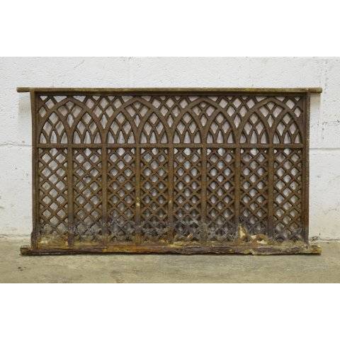 #20354 Salvaged Antique Cast Iron Foundation Grate image 4