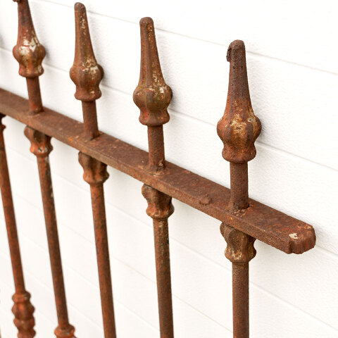 #21297 Ornate Wrought Iron Fence Section image 5