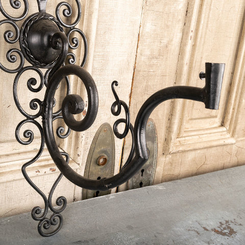 #21410 Wrought Iron Sconce Wall Bracket image 5