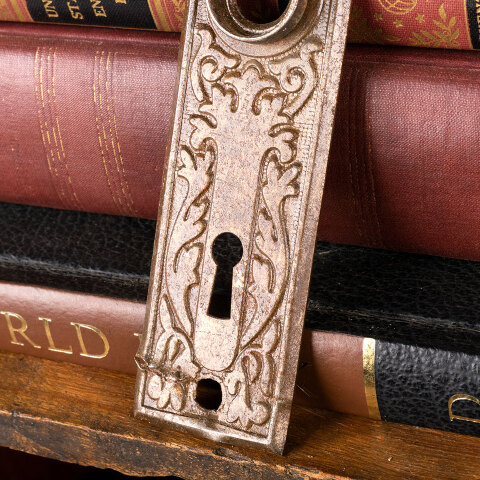 #21561 Reading Hardware Co. Doorknob Backplate image 3