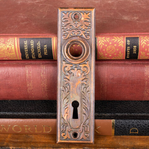 #21561 Reading Hardware Co. Doorknob Backplate image 4