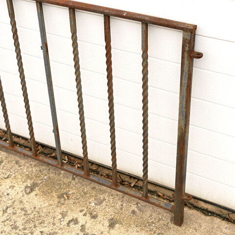 #22021 Salvaged Wrought Iron Gate image 2