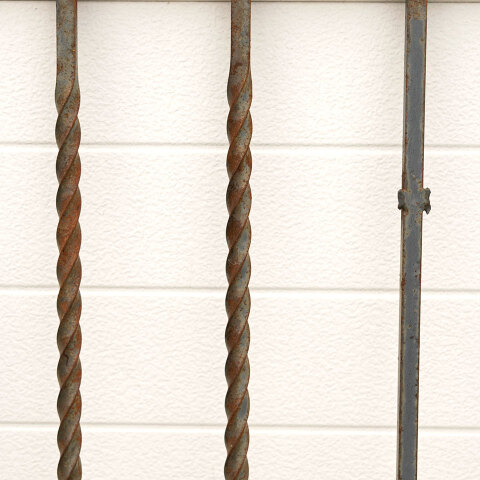 #22021 Salvaged Wrought Iron Gate image 5