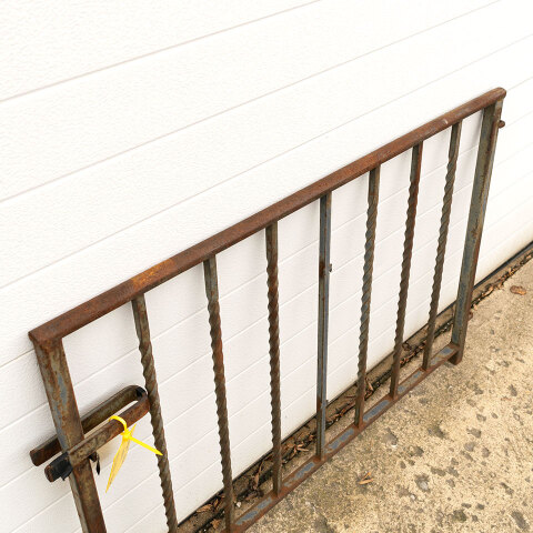 #22021 Salvaged Wrought Iron Gate image 6