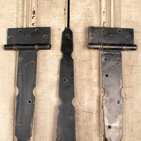 #22126 Metal Strap Door Hinges image 3