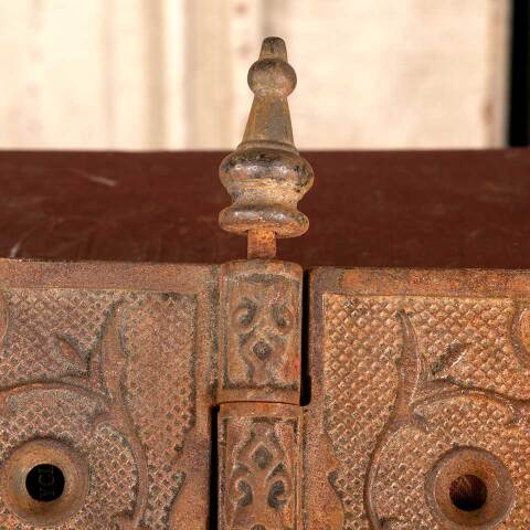 #22528 5" Antique Cast Iron Door Hinge Hardware image 5