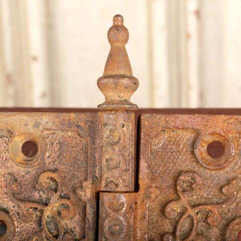 #22548 5" Antique Cast Iron Door Hinge Hardware image 5