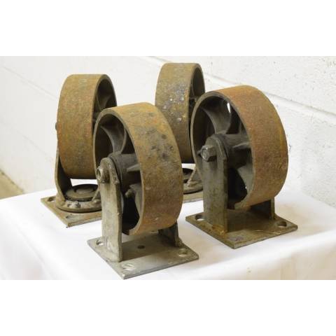 #22624 Metal Industrial Cart Casters image 3