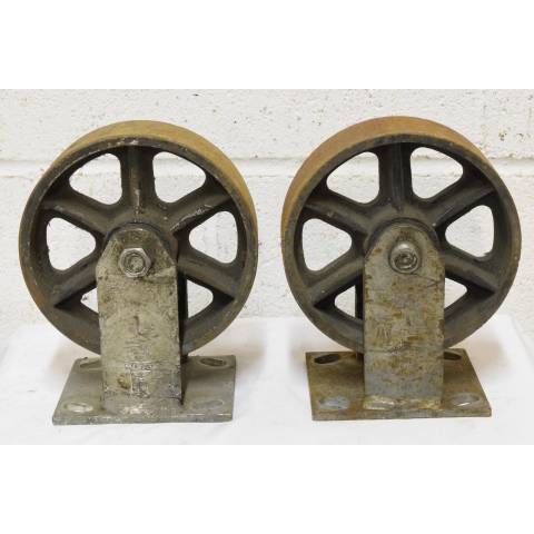 #22624 Metal Industrial Cart Casters image 4