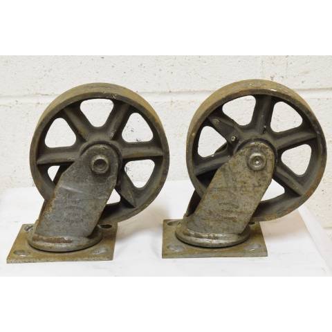 #22624 Metal Industrial Cart Casters image 5