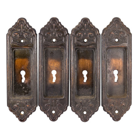 #22860 Russell & Erwin Warwick Pocket Door Hardware Set image 2