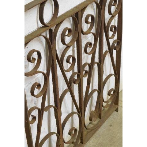 #23006 Salvaged Wrought Iron Panel image 6