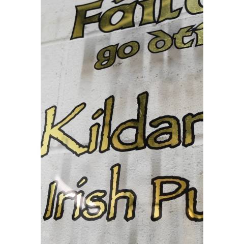 #23114 KILDARE'S Glass Door Panel image 5