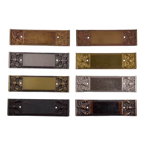 #23721 Cast Metal Engravable Plate image 2